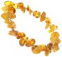 Bracelet made of amber stones